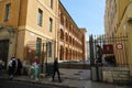 Side view of the Palais Rusca in the city of Nice