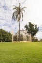 Side View, The Palm House, Adelaide Botanic Garden, South Australia Royalty Free Stock Photo