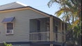 Side view of Queenslander verandah