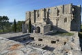 Ruins of Saint-Felix Abbey near the town of Gigean