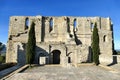 Ruins of Saint-Felix Abbey near the town of Gigean