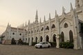 Side view of Santhome Basilica cathedral church,Chennai,Tamil Nadu,India Royalty Free Stock Photo