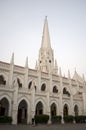Side view of Santhome Basilica cathedral church,Chennai,Tamil Nadu,India Royalty Free Stock Photo