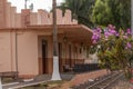 CornÃ©lio Ramos Museum, former railway station in the city of CatalÃ£o in GoiÃ¡s. Royalty Free Stock Photo