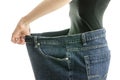 Successful weight loss concept Royalty Free Stock Photo