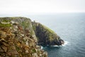 Side view of Slieve League castle