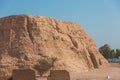 Side view of the Small Temple of Nefertari Royalty Free Stock Photo