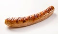 Spicy cooked German bratwurst sausage Royalty Free Stock Photo
