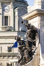 Side view of Statue of Monument of Samuel de Champlain