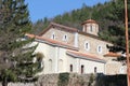 Side view of Sukovo monastery, near village Sukovo, town Pirot Royalty Free Stock Photo