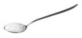 side view of tablespoon with coarse Sea Salt