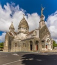 A side view towards Balata cathedral in Martinique