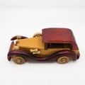 wooden toy car Royalty Free Stock Photo