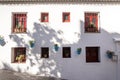 side detail image of building in mijas