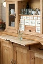 Sideboard in kitchen Royalty Free Stock Photo