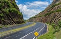 Sideling Hill road cut for I68 interstate near Hancock in Maryland Royalty Free Stock Photo