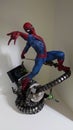 Sideshow Premium Format 1/4 statues - Marvel superheroes: Spiderman Royalty Free Stock Photo