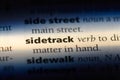 sidetrack Royalty Free Stock Photo