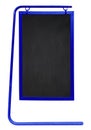 Sidewalk Chalkboard isolated - blue