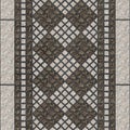 Sidewalk cobblestone pattern A_0024
