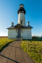 Sidewalk Leading to the Entrance of the Yaquina Head Lighthouse, Newport, Oregon