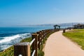 Sidewalk Leading to Observation Point in La Jolla, California