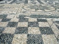 Sidewalk Mosaic Royalty Free Stock Photo