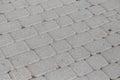 Sidewalk tiles with a new design, an exclusive product.