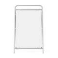 Sidewalk Whiteboard Isolated Royalty Free Stock Photo