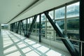 Sideway interiors public overpass Royalty Free Stock Photo