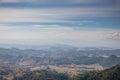 Sideway Landscape of Umphang in Tak Province, Thailand