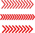 Sideways set. Linear signs collection. Arrow Design. Arrow Linear Fast Moving Signs Sideways Set. Design elements