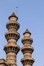 The shaking minarets close up