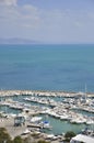 Sidi Bou Said harbor close-up