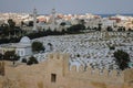 Ribat and cemetery in Monastir city, Tunisia