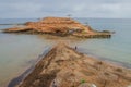 Sidi El bachir Beach in a beautiful summer day in Morocco