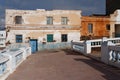 Sidi Ifni, Tiznit/Morocco - 05/28/2013: Seaside `boulevard`.