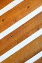 Siding on log cabin Royalty Free Stock Photo