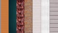 Siding samples Royalty Free Stock Photo