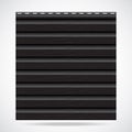 Siding texture panel black color