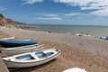 Sidmouth Beach, Sidmouth, Devon, UK Royalty Free Stock Photo