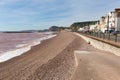 Sidmouth Devon England UK with a view along the Jurassic Coast Royalty Free Stock Photo