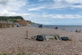 Sidmouth Beach, Sidmouth, Devon, UK Royalty Free Stock Photo
