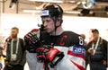 Sidney Crosby, captain of the of the Canada national ice hockey team