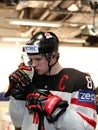 Sidney Crosby, captain of the of the Canada national ice hockey team