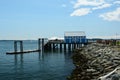 The fish market in Sidney by the Sea BC. Royalty Free Stock Photo