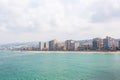 Panoramic view of Sidon city, Lebanon