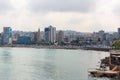 Panoramic view of Sidon city, Lebanon