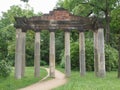 Sieben Saeulen ruins in Dessau Germany Royalty Free Stock Photo