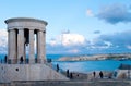 Siege Bell War Memorial, Valletta, Malta Royalty Free Stock Photo